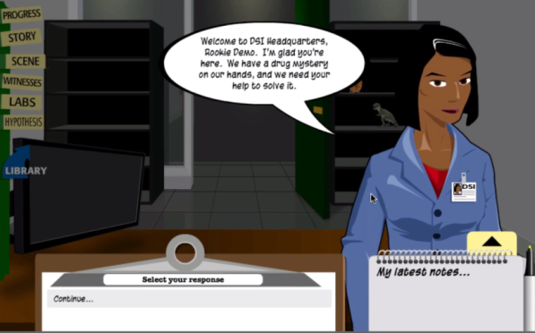 screengrab of gameplay